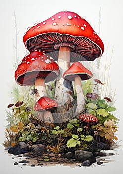 Masterful Mushrooms: A Coherent Fusion of Poison and Art in the