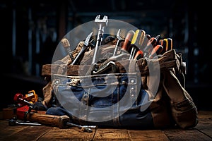 Mastering the Craft Close-Up Capture of Essential Tools of the Trade. AI