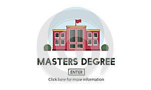 Masters Degree Education Knowledge Concept