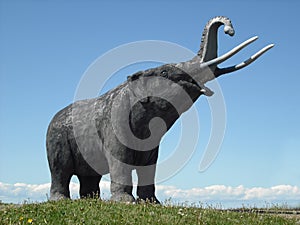 Mastodon Statue