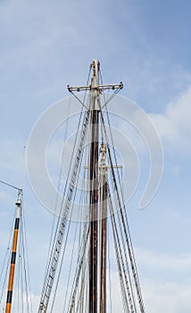 Masts Against Sky