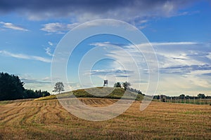 Field in Masuria region of Poland photo