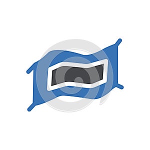 Mat vector glyph colour icon