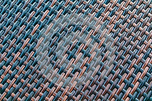 Mat weave background and texture.