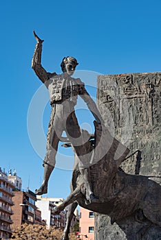 Matador Statue Madrid Spain