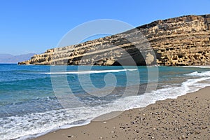 Matala beach