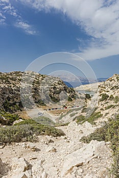 Matala , Red beach