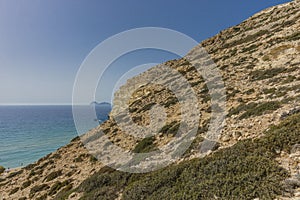 Matala , Red beach