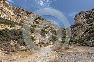 Matala , Red beach