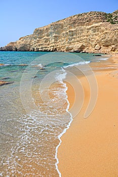 Matala Red Beach