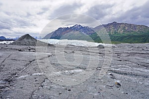 The Matanuska Glacier in Alaska