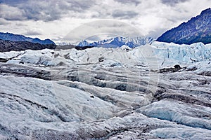 The Matanuska Glacier in Alaska