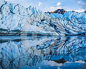 Matanuska Icefall Reflection