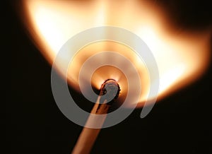 Match flare photo