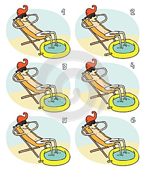 Match Pairs Visual Game: Small Pool