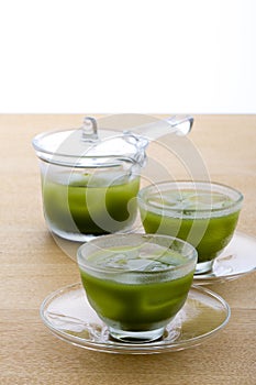 Matcha, cold, Japanese style image