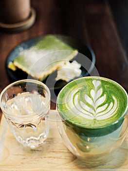 Matcha is finely ground powder of specially grown and processed green tea.