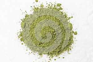Matcha green powder for making matcha green tea