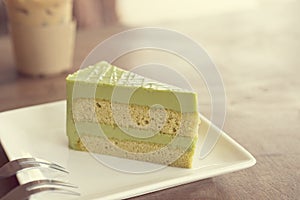 Matcha Green Tea Cake