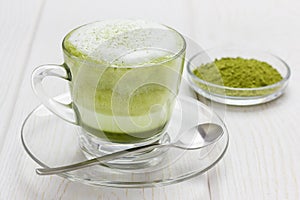 Matcha gren tea latte
