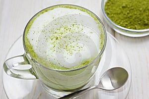 Matcha gren tea latte