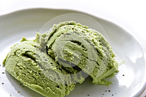 Matcha ice cream
