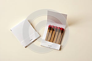 Matches and match book photo