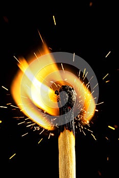 Matchstick Igniting