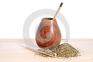 Mate in calabash photo