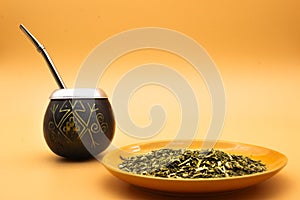 Mate, common drink in Argentina photo