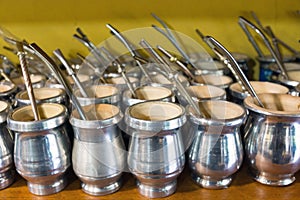 Mate cups in Argentina