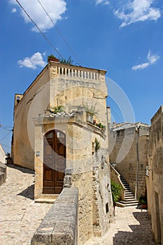 Matera in Basilicata, Italy