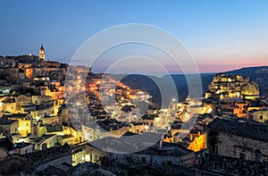 Matera (Basilicata Italy) Sasso Caveoso