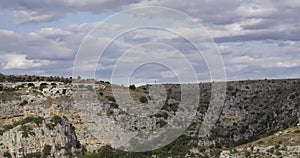 matera -  Gravina canyon timelapse