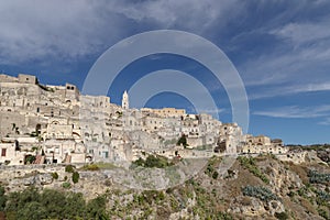 Matera Sassi cityscape, Basilicata, Italy