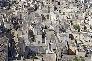 Matera Sassi cityscape, Basilicata, Italy