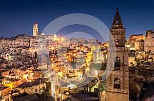 Matera Sassi and Old Town, Basilicata,Italy