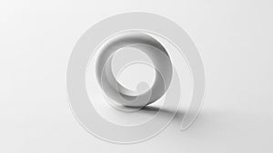 The material appears matte casting a soft shadow to the right