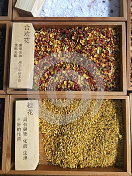 Material of Chinese medicinal herb