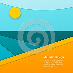 Material design background