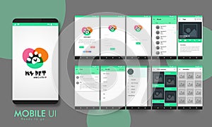 Material Design UI, UX and GUI for Mobile Apps.