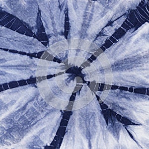 Material dyed batik. Shibori