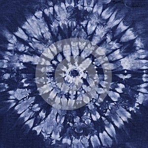 Material dyed batik. Shibori