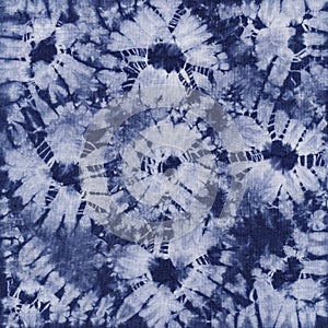 Material dyed batik. Shibori