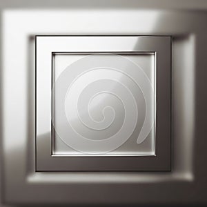 The material has a smooth, reflective surface, casting soft shadows that add