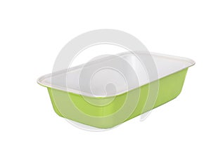 Material rectangle baking loaf pan non-stick coating.