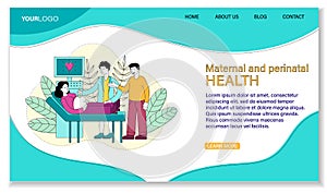 Maternal and Prenatal Health concept