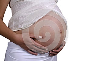 Maternity, big belly