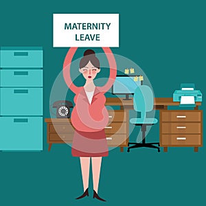 Maternity leave parental pregnant woman get paid during pregnancy absent