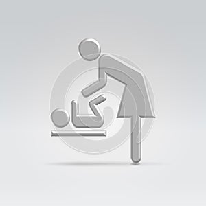 Maternity nursing icon